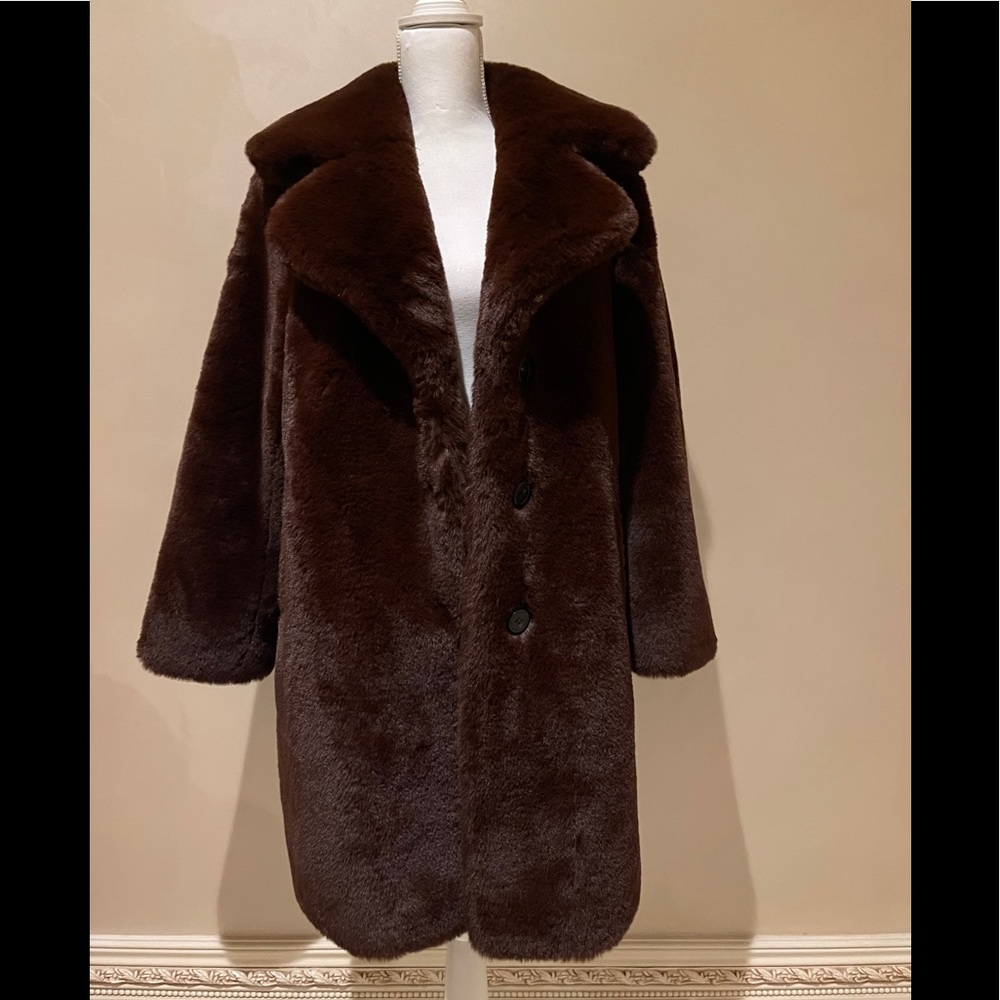 The Kooples faux fur coat